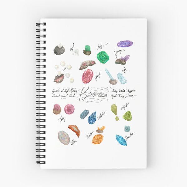Item preview, Watercolor Birthstones designed and sold by Jarrod Vandenberg.