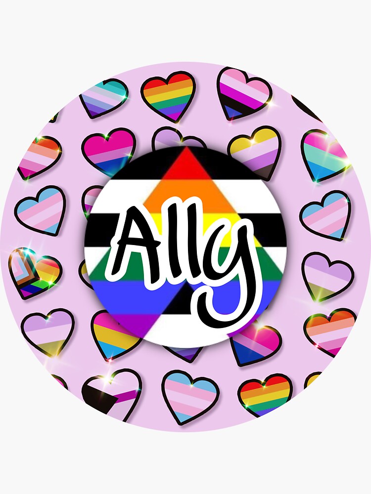 Lgbtqia Ally Lgbtqia Pastel Pride Hearts Sticker For Sale By Eclectikandherb Redbubble 8212