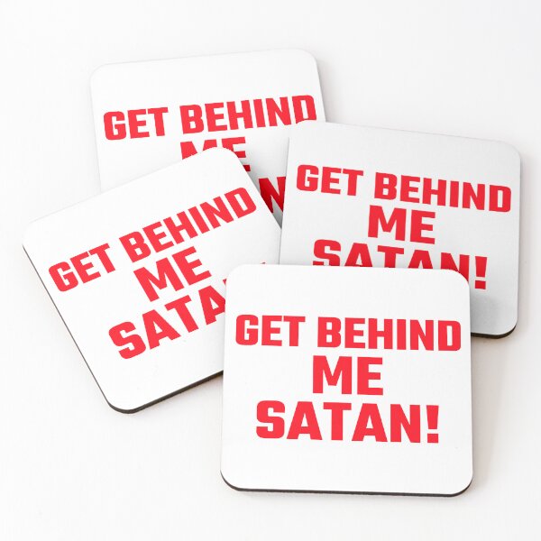 Item preview, Get behind, me Satan designed and sold by expressiveprint.