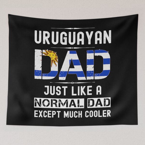 Item preview, Uruguayan dad fathers day Uruguay flag funny men birthday designed and sold by timelymetaphor4.