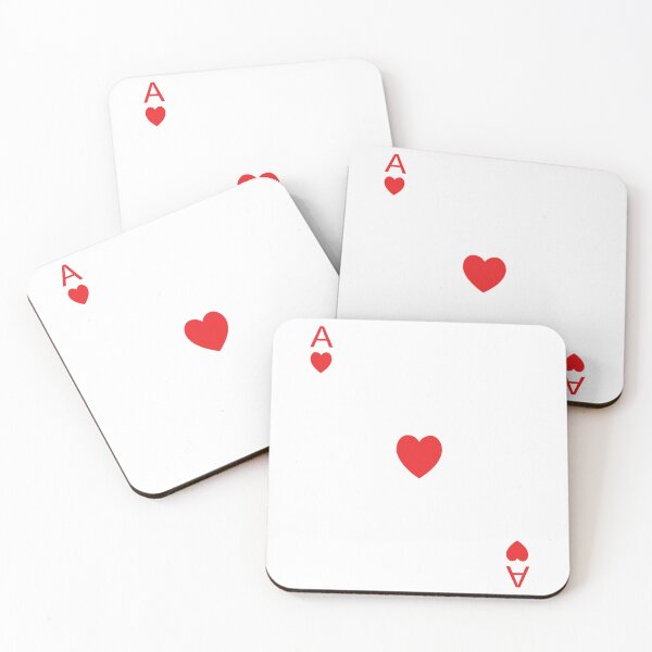 Item preview, Ace of Hearts Playing Card Poker Card designed and sold by johnta17.
