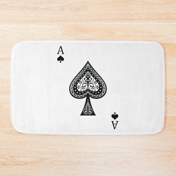 Item preview, Ace of Spades Playing Card Poker Card designed and sold by johnta17.
