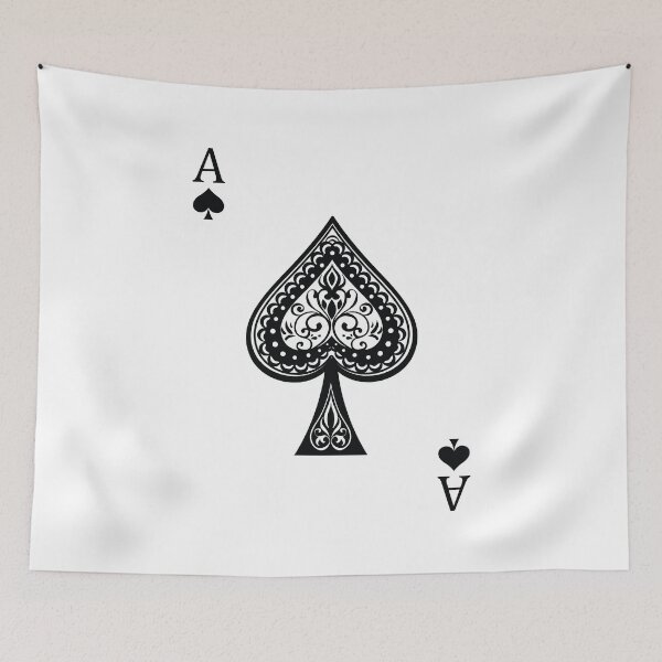 Item preview, Ace of Spades Playing Card Poker Card designed and sold by johnta17.