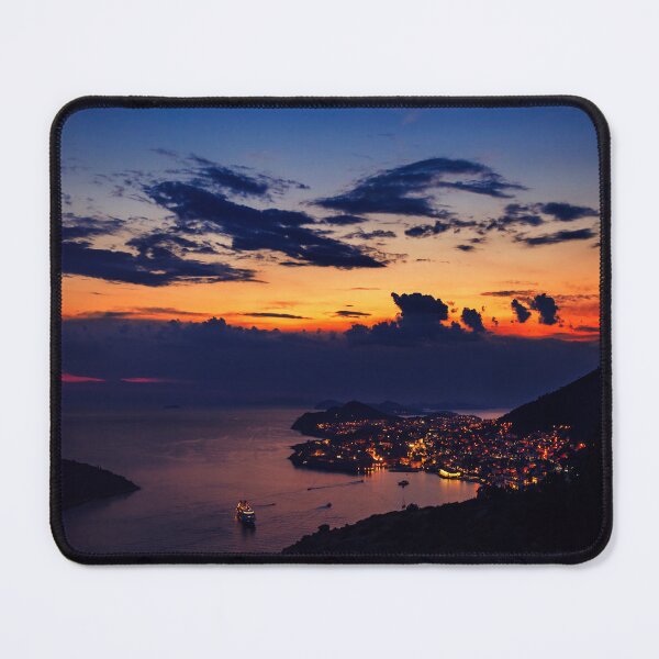 Item preview, Panoramic view of Dubrovnik at sunset  designed and sold by Chris-Thodd.
