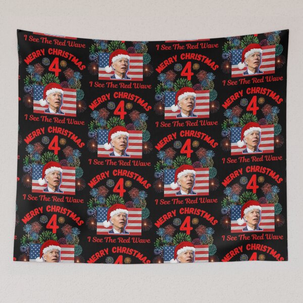 Item preview, Joe Biden Confused Merry Christmas 4th Of July designed and sold by WoodburyLake.