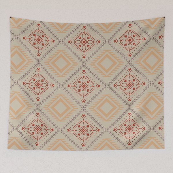 Item preview, Berber Etchnic geometric pattern designed and sold by ILOVECHIWAWA.