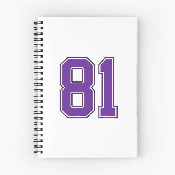 Item preview, Purple Number 81 lucky sports jersey eighty one designed and sold by HeavyStyle.