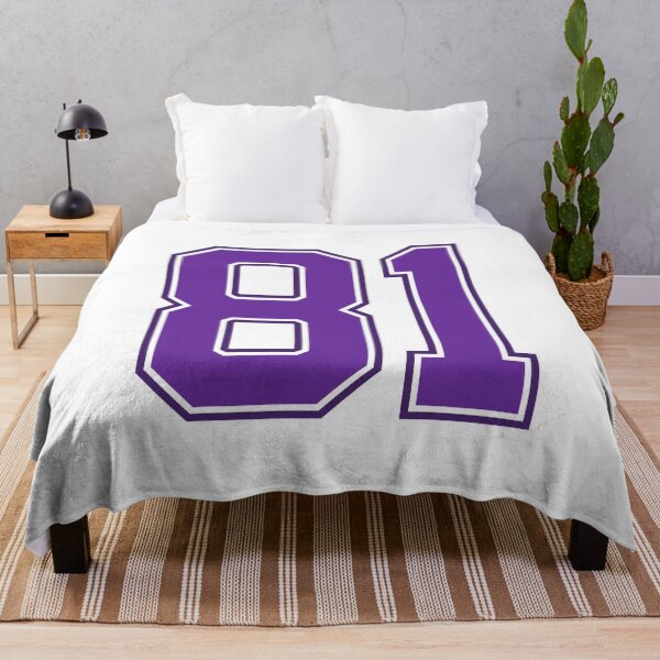 Item preview, Purple Number 81 lucky sports jersey eighty one designed and sold by HeavyStyle.