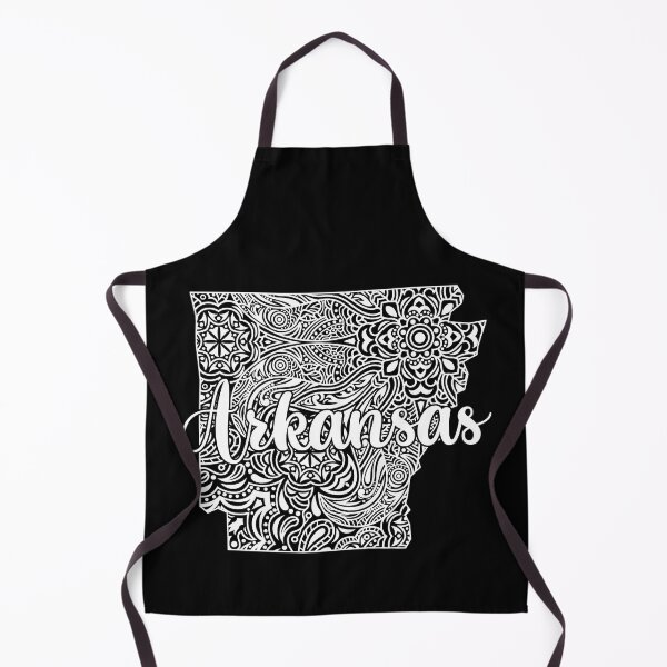 Item preview, Patriotic Decorative Mandala Style Map of Arkansas designed and sold by mrhighsky.