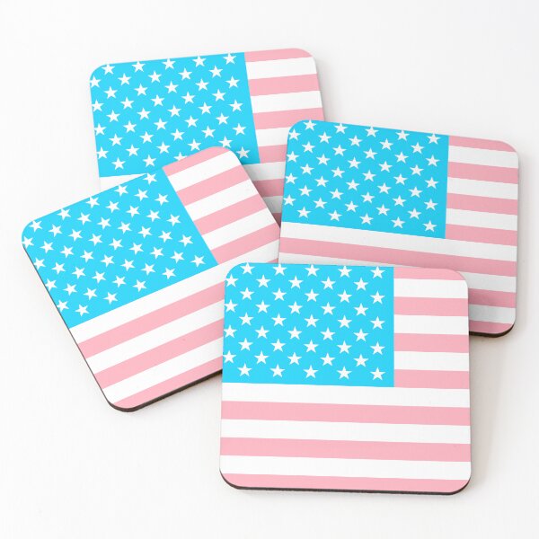 Item preview, Transgender American Flag designed and sold by OutOfNowhere.