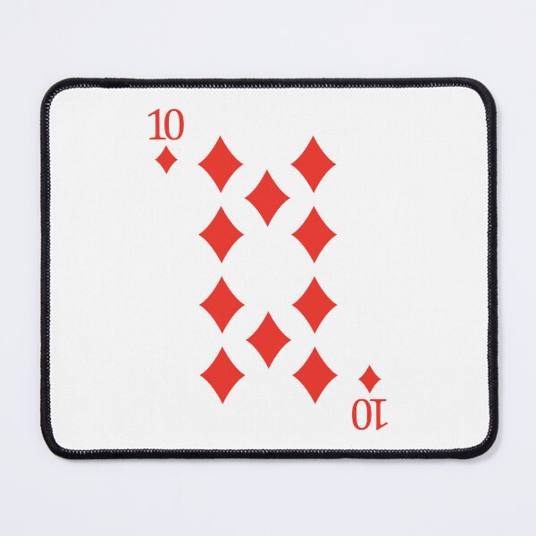 Item preview, Ten of Diamonds Playing Card Poker Card designed and sold by johnta17.