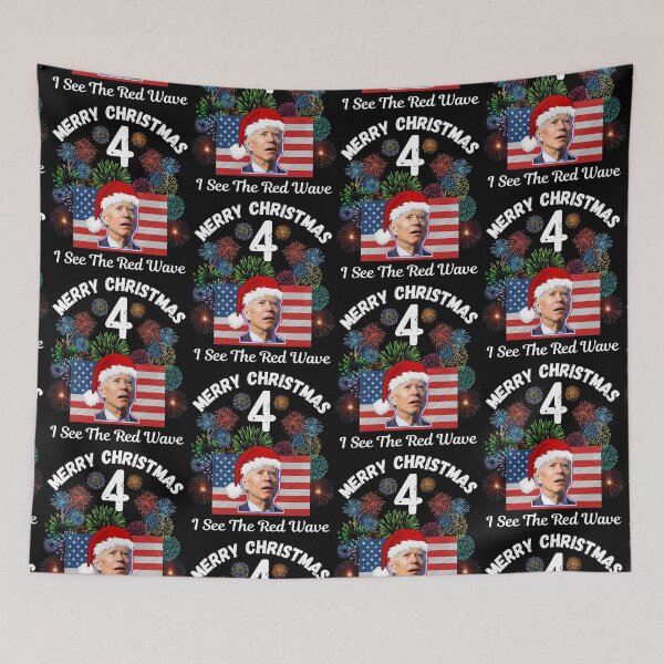 Item preview, Joe Biden Confused Merry Christmas 4th Of July designed and sold by WoodburyLake.