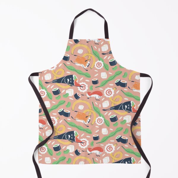 Item preview, Funny Sushi Pattern designed and sold by Karla-Kiky.