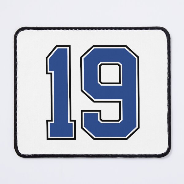 Item preview, Number 19 lucky sports jersey nineteen designed and sold by HeavyStyle.