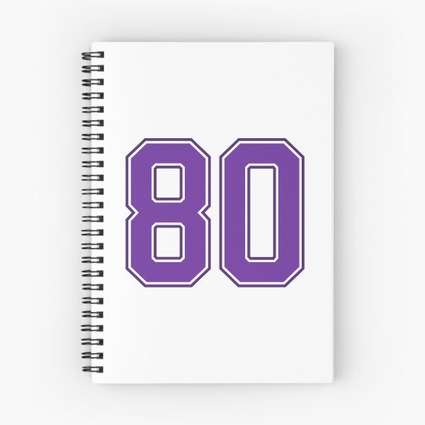 Item preview, Purple Number 80 lucky sports jersey eighty designed and sold by HeavyStyle.