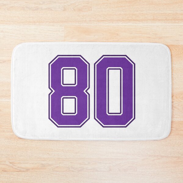 Item preview, Purple Number 80 lucky sports jersey eighty designed and sold by HeavyStyle.