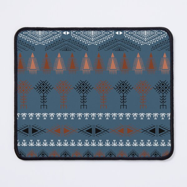 Item preview, Amazigh ethnic symbol pattern designed and sold by ILOVECHIWAWA.