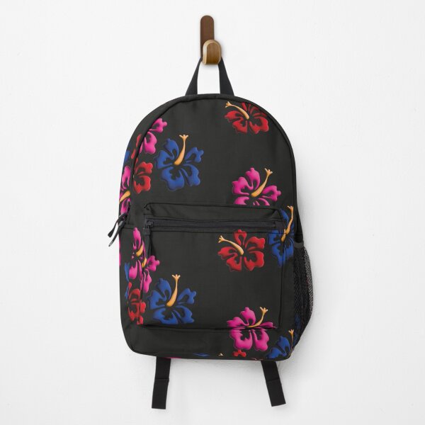 Item preview, Hawaiian tropical style flower design in black designed and sold by Sock Garden.