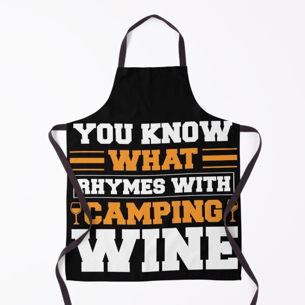Item preview, You know what rhymes with camping wine designed and sold by FurioInc.