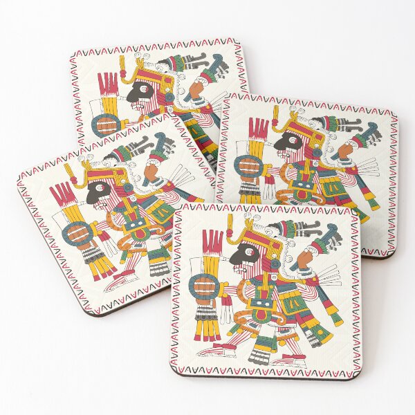 Item preview, Mixcoatl - Aztec Floor Pillow Borgia designed and sold by Aztectees.