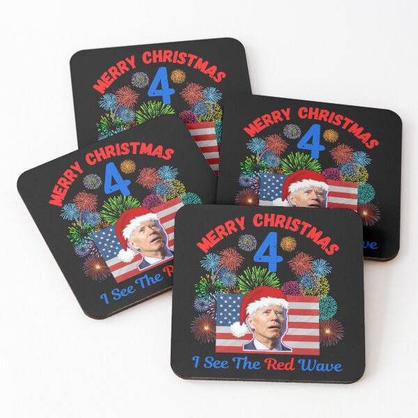 Item preview, Joe Biden Confused Merry Christmas 4th Of July designed and sold by WoodburyLake.