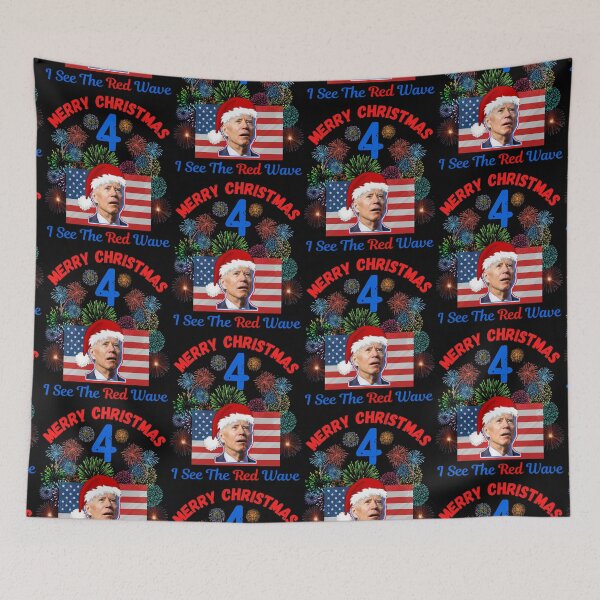 Item preview, Joe Biden Confused Merry Christmas 4th Of July designed and sold by WoodburyLake.