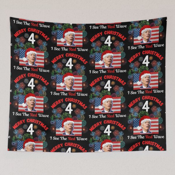 Item preview, Joe Biden Confused Merry Christmas 4th Of July designed and sold by WoodburyLake.