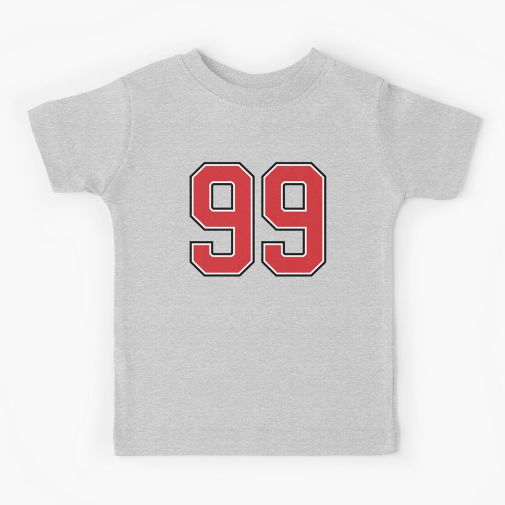 Official Team League #99 Jersey Number 99 Sports Jersey T-Shirt