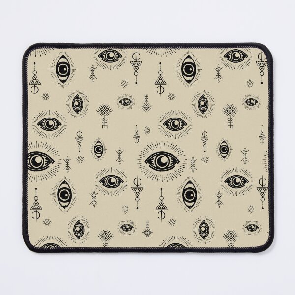 Item preview, Ethnic eye symbol pattern designed and sold by ILOVECHIWAWA.