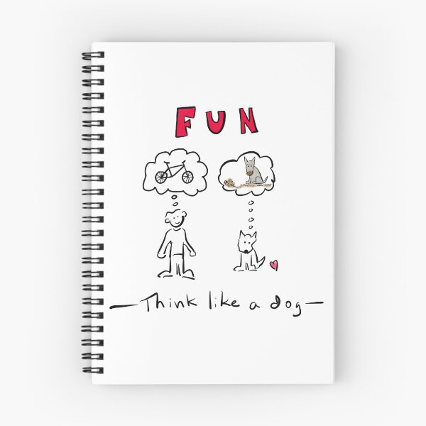 Item preview, Think like a dog - FUN designed and sold by Beth A.  Richardson.