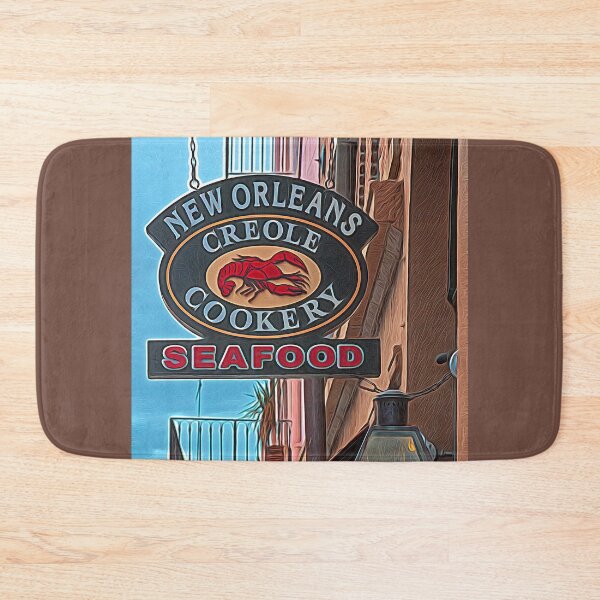 Item preview, New Orleans Creole Cookery French Quarter Seafood designed and sold by Debra Martz.