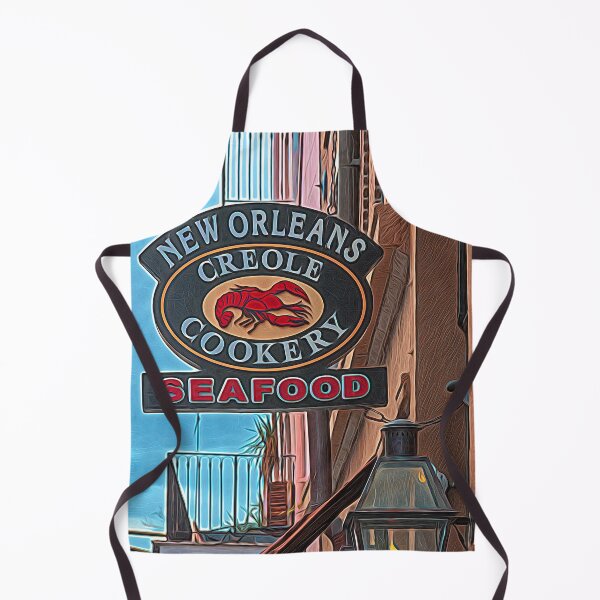 Item preview, New Orleans Creole Cookery French Quarter Seafood designed and sold by Debra Martz.