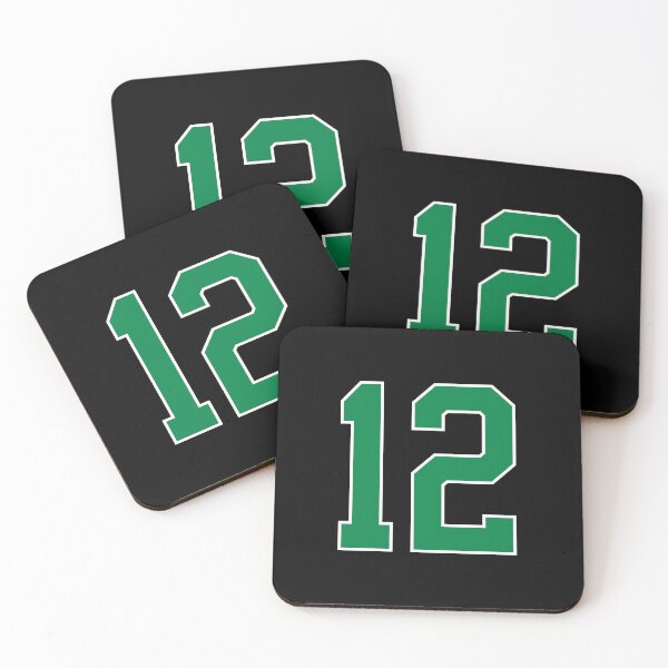 Item preview, 12 number, green lucky sports twelve designed and sold by ArtIsParty.