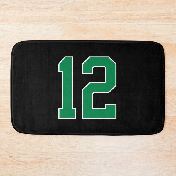Item preview, 12 number, green lucky sports twelve designed and sold by ArtIsParty.