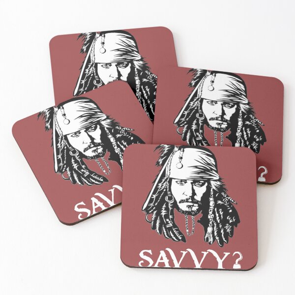 Item preview, Savvy? Jack's quote designed and sold by inkeddads.