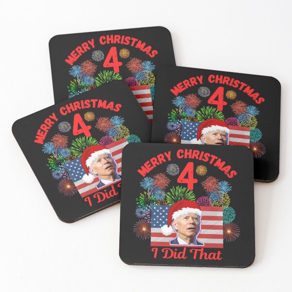 Item preview, Joe Biden Confused Merry Christmas 4th Of July designed and sold by WoodburyLake.