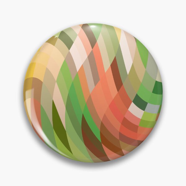 Item preview, Green Earth Warped Checkers Pattern Design designed and sold by patternsoup.