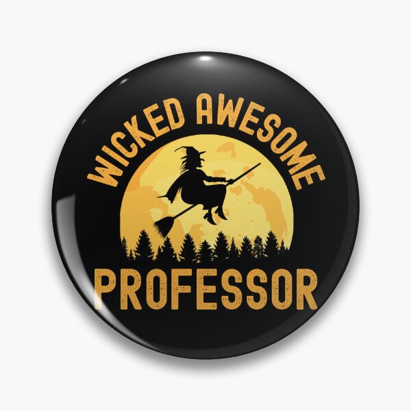 Artikelvorschau, Halloween Teacher - Wicked Awesome Professor - Schul-Halloween-Party, Herbstlehrer, Herbstlehrer entworfen und verkauft von jadedscientist.
