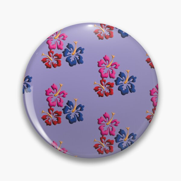Item preview, Design of flowers of Tropical Hawaiian style in violet. designed and sold by Martapp.