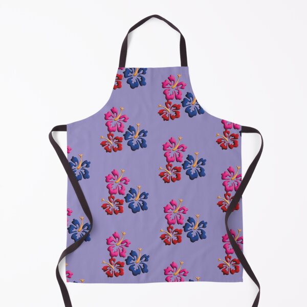 Item preview, Design of flowers of Tropical Hawaiian style in violet. designed and sold by Martapp.
