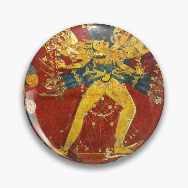 Item preview, Mandala 109 Kalachakra Wheel of Time Tibet 1400s designed and sold by GuyBlank.