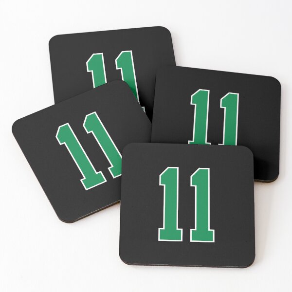 Item preview, 11 number, green lucky sports eleven designed and sold by ArtIsParty.