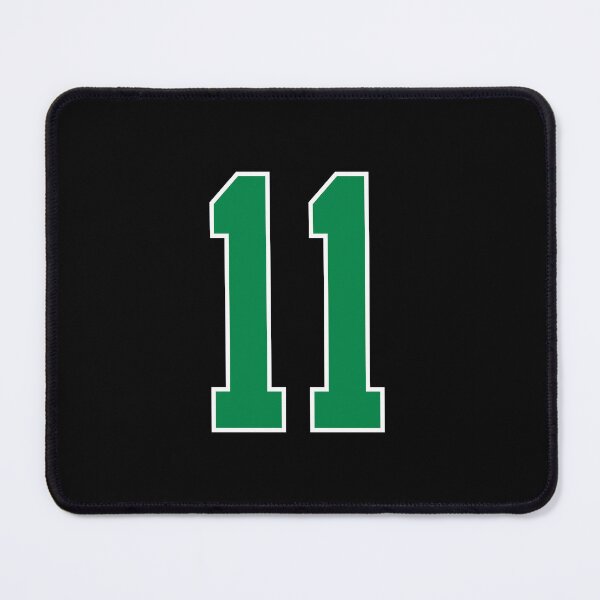 Item preview, 11 number, green lucky sports eleven designed and sold by ArtIsParty.