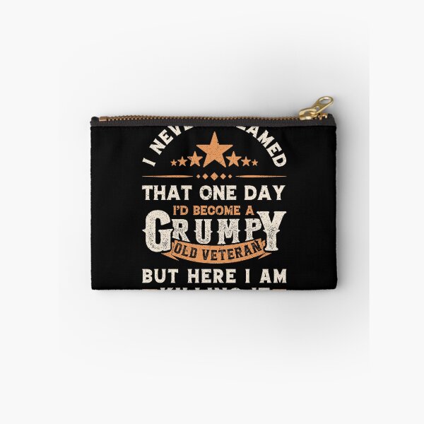 Item preview, I never dreamed Id become a grumpy old veteran - Old Man Grandpa Funny Vintage designed and sold by Creativy.