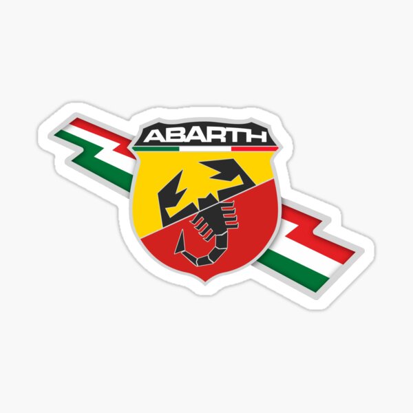 Abarth Stickers | Redbubble