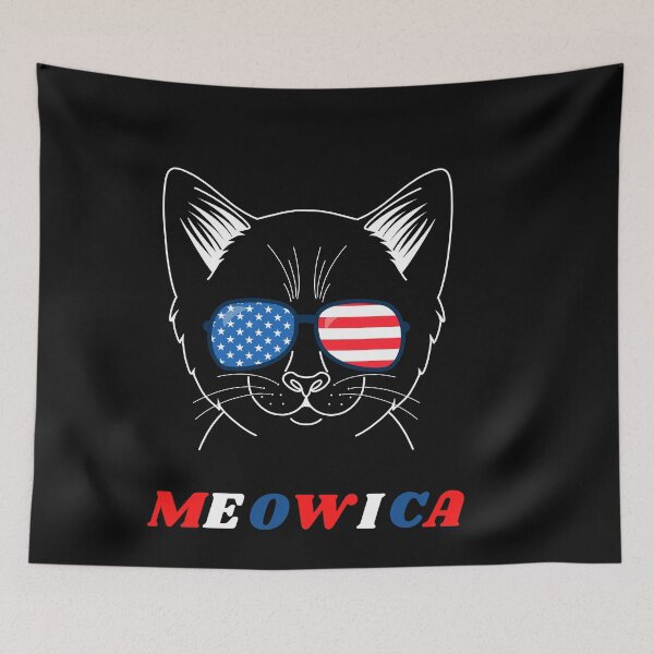 Item preview, INDEPENDENCE DAY CAT! HAPPY 4TH OF JULY! Fourth of July designed and sold by fluffyfriends.
