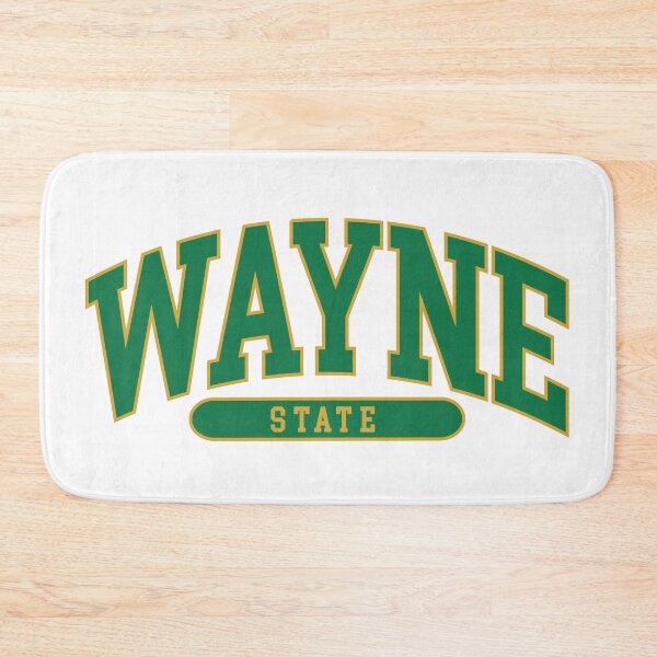 Item preview, wayne state - college font curved designed and sold by scollegestuff.
