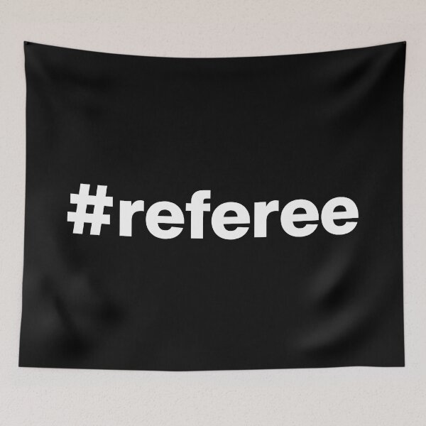 Item preview, Hashtag referee designed and sold by ArtIsParty.