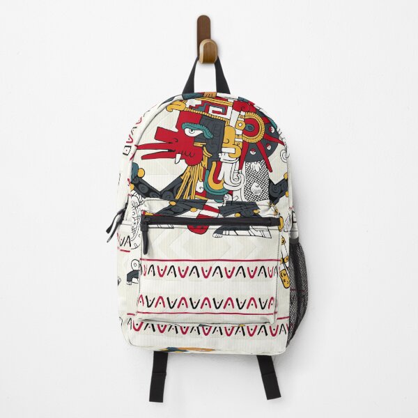 Item preview, Quetzalcoatl Ehecatl - Aztec Floor Pillow Borgia designed and sold by Aztectees.