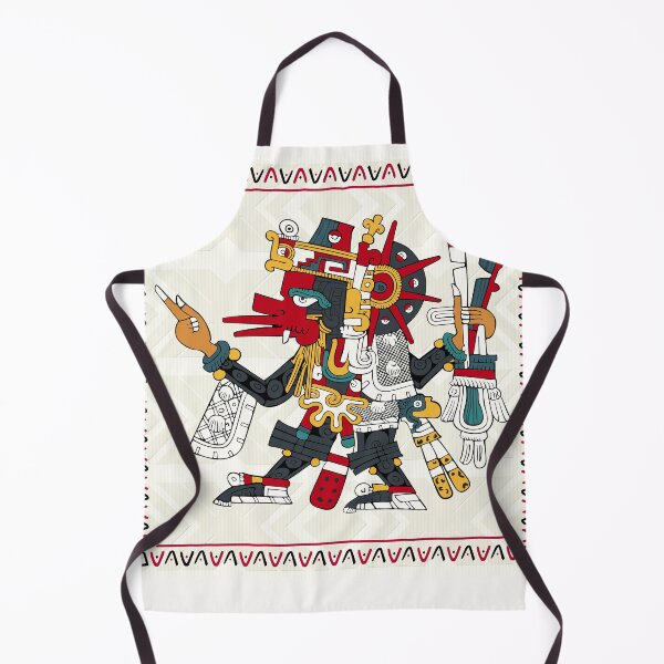 Item preview, Quetzalcoatl Ehecatl - Aztec Floor Pillow Borgia designed and sold by Aztectees.